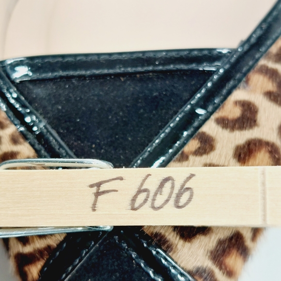 L.K. Bennet Leopard Print Maira Pointed Toe Slingbacks F606 - Picture 12 of 12